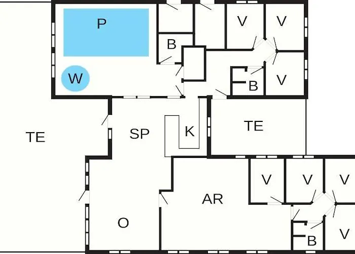 Сasa de vacaciones 18 Person In *